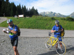 Carlo Alberto et Uschi au col du Pr�