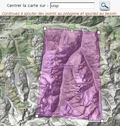 Sélection par polygone Sélection par polygone