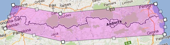 Sélection des cols des Pyrénées