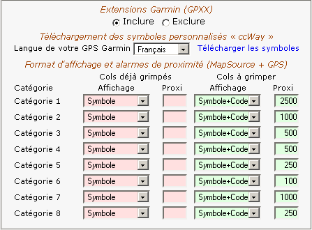 Extension GPXX