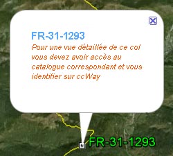 Info-bulle en mode visiteur Info-bulle en mode visiteur
