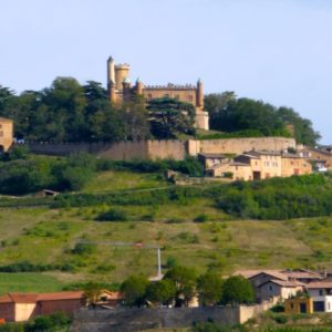 R3 Chamelet le château de Saint-Julien-sous-Montmelas ©Ph Chazottier